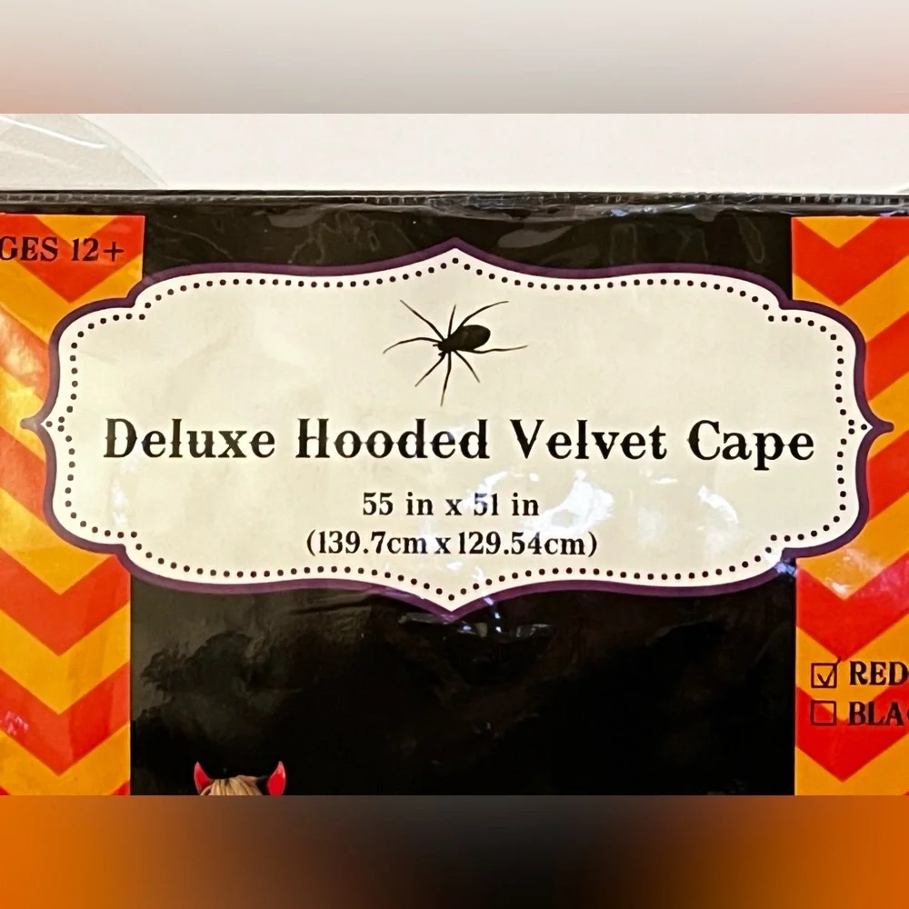 Deluxe Hooded Velvet Cape